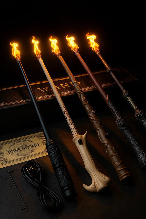 SpellTorch™ Magic Wand with Flames