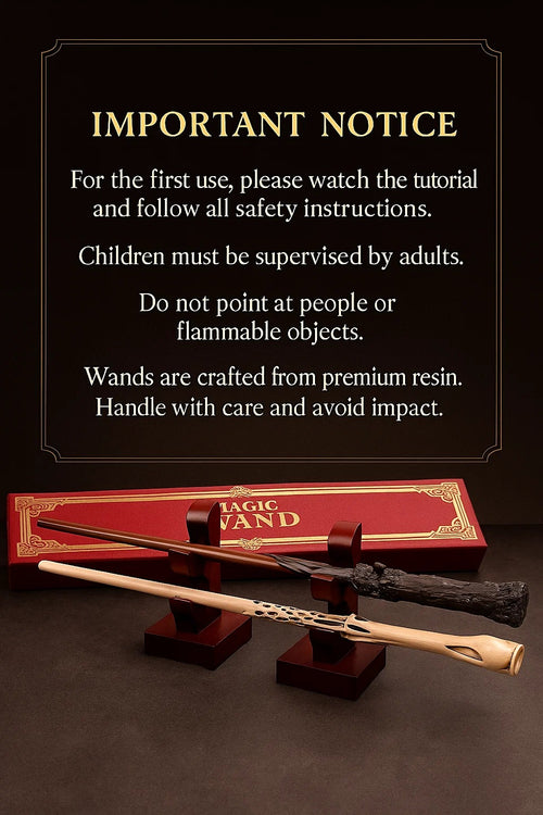 SpellTorch™ Magic Wand with Flames