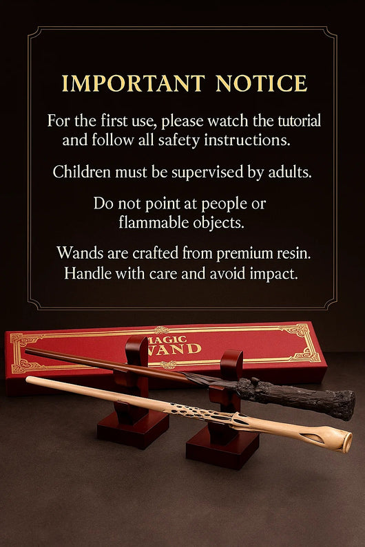 SpellTorch™ Magic Wand with Flames