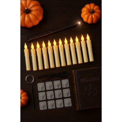 SpellTorch™ Floating Candles & Wand