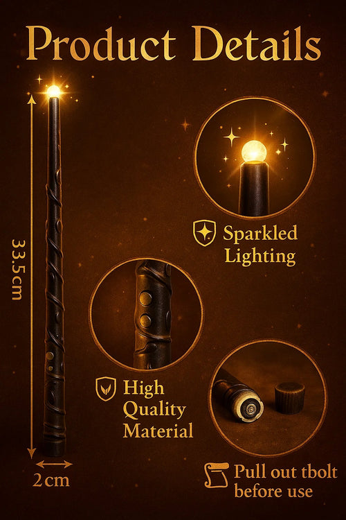 SpellTorch™ Floating Candles & Wand